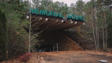 Memorial Mound | Photo © 2014 Bullet, www.abandonedalabama.com