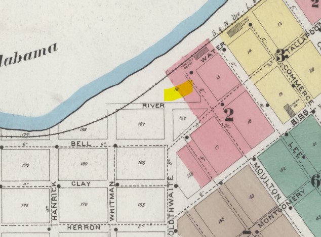 Sanborn Map Company 1894 Montgomery
