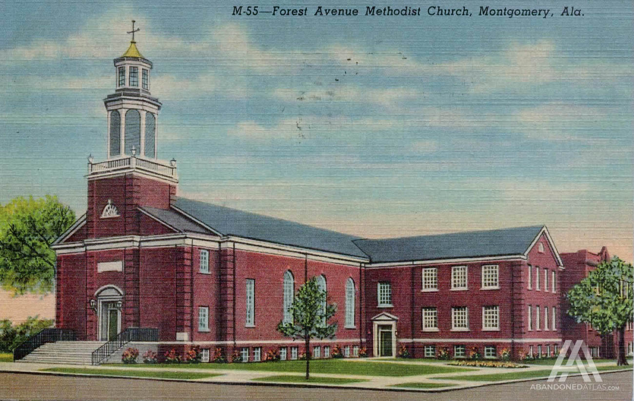 1948 Forest Avenue Methodist Church postcard