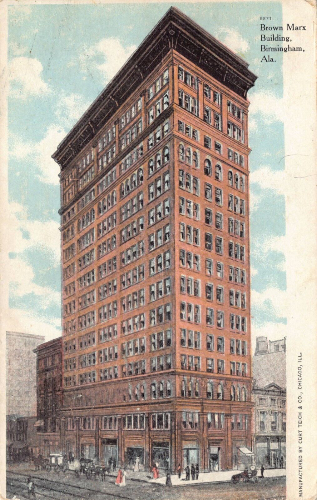 Brown Marx Building postcard